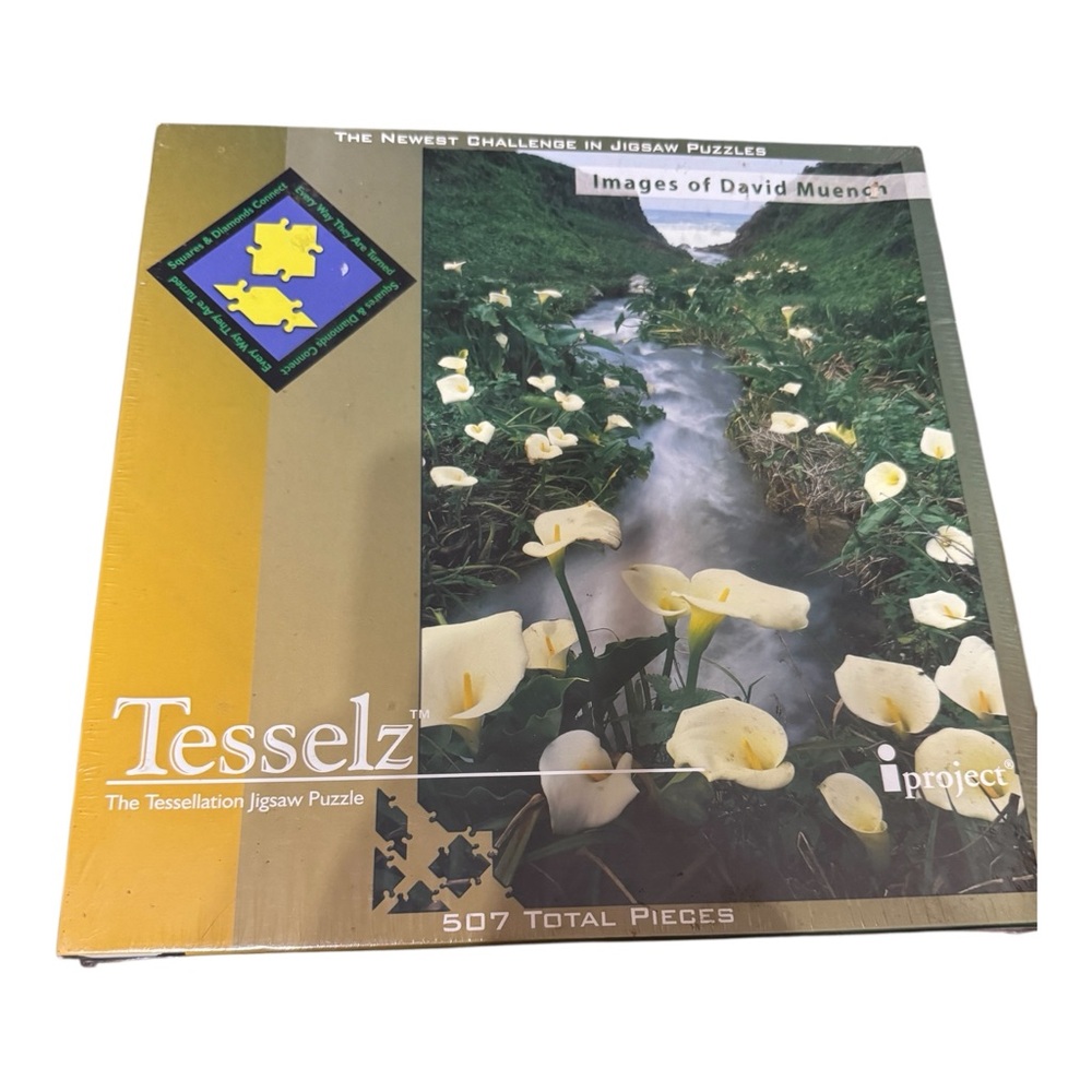 Tesselz Calla Lilies 507 Pc Puzzle David Muench New Sealed Tessellation